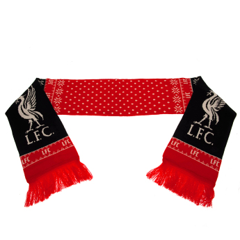 FC Liverpool zimski šal Snowflake Scarf
