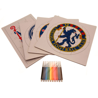 FC Chelsea dječje puzzle Colour-In Crest