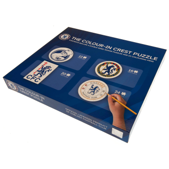 FC Chelsea dječje puzzle Colour-In Crest
