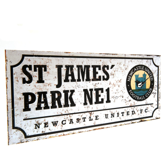 Newcastle United zidni natpis Street Sign Retro