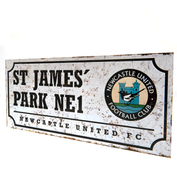 Newcastle United zidni natpis Street Sign Retro