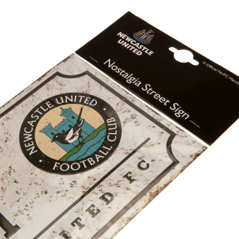 Newcastle United zidni natpis Street Sign Retro