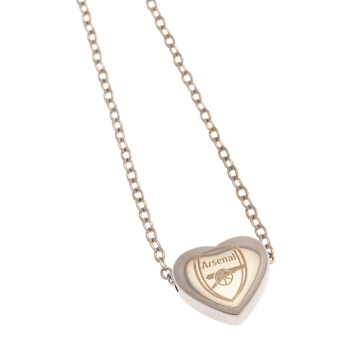 FC Arsenal privjesak za lančić Stainless Steel Heart Necklace