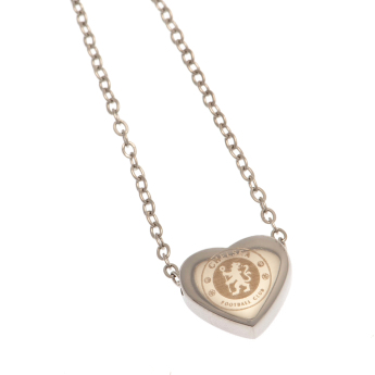 FC Chelsea privjesak za lančić Stainless Steel Heart Necklace
