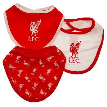 FC Liverpool dječji podbradak 3 Pack Bibs RC