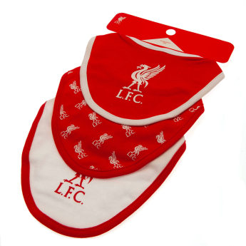 FC Liverpool dječji podbradak 3 Pack Bibs RC