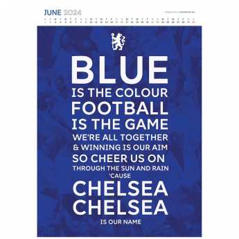 FC Chelsea kalendar Deluxe 2024