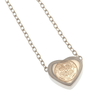 FC Celtic privjesak za lančić Stainless Steel Heart Necklace