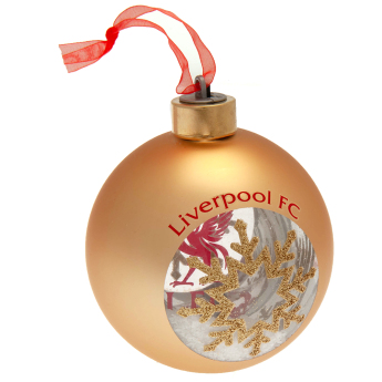 FC Liverpool Božićni ukras Premium LED Bauble