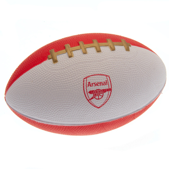 FC Arsenal mini lopta za američki nogomet red and white