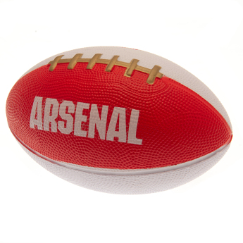 FC Arsenal mini lopta za američki nogomet red and white