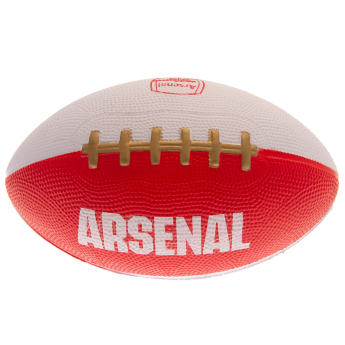 FC Arsenal mini lopta za američki nogomet red and white
