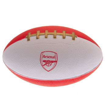 FC Arsenal mini lopta za američki nogomet red and white
