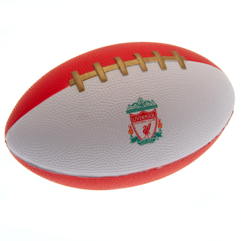 FC Liverpool mini lopta za američki nogomet red and white