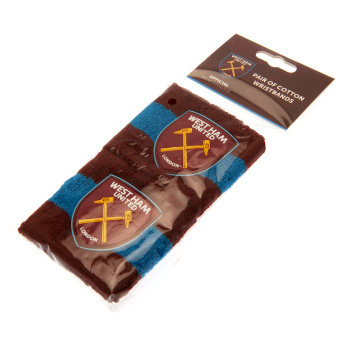 West Ham United znojnici 2 soft cotton sweatbands