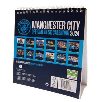 Manchester City stolni kalendar 2024