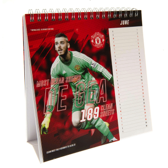 Manchester United stolni kalendar 2024