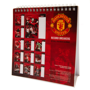 Manchester United stolni kalendar 2024