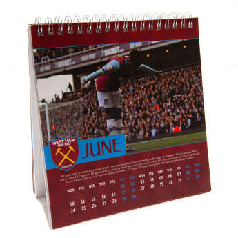 West Ham United stolni kalendar 2024