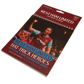 West Ham United stolni kalendar 2024