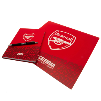 FC Arsenal poklon kutija Calendar & Diary Musical 2024