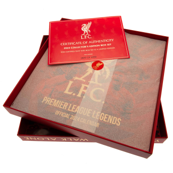 FC Liverpool poklon kutija Calendar & Diary Musical 2024