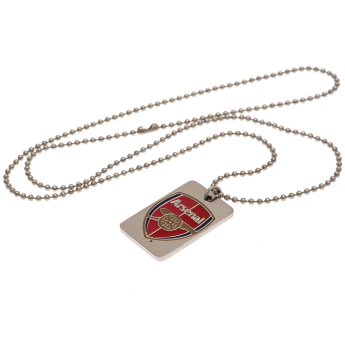 FC Arsenal ogrlica s identifikacijskom pločicom za psa Enamel Crest Dog Tag & Chain