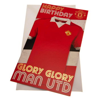 Manchester United rođendanska čestitka Retro - Hope you have a great day!