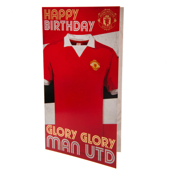 Manchester United rođendanska čestitka Retro - Hope you have a great day!