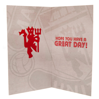 Manchester United rođendanska čestitka Retro - Hope you have a great day!