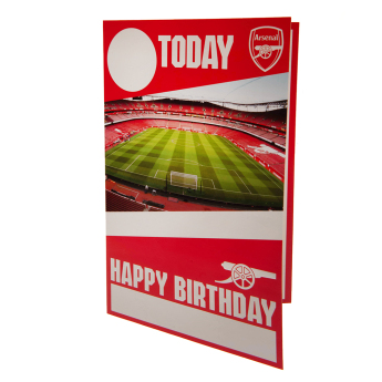 FC Arsenal rođendanska čestitka s naljepnicama Hope you have a brilliant day