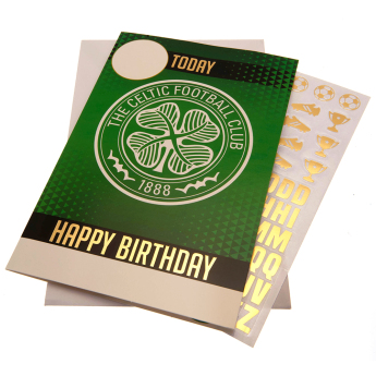 FC Celtic rođendanska čestitka s naljepnicama To a No.1 Celtic Fan! Have an amazing day