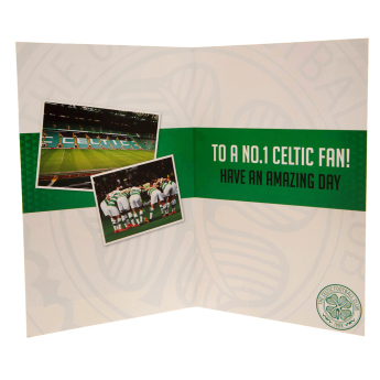 FC Celtic rođendanska čestitka s naljepnicama To a No.1 Celtic Fan! Have an amazing day