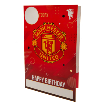 Manchester United rođendanska čestitka s naljepnicama To the No.1 Utd fan have an amazing day