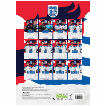 Nogometne reprezentacije kalendar England 2024