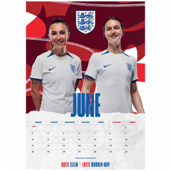 Nogometne reprezentacije kalendar England Lionesses 2024