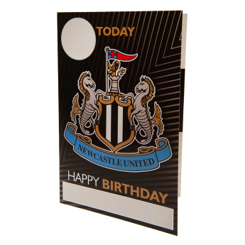 Newcastle United rođendanska čestitka s naljepnicama Hope you have a fantastic birthday!