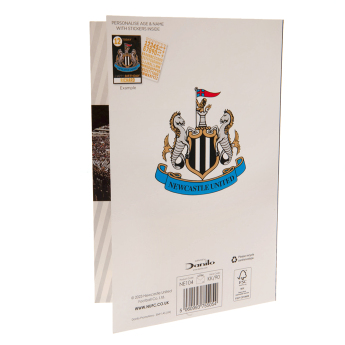 Newcastle United rođendanska čestitka s naljepnicama Hope you have a fantastic birthday!