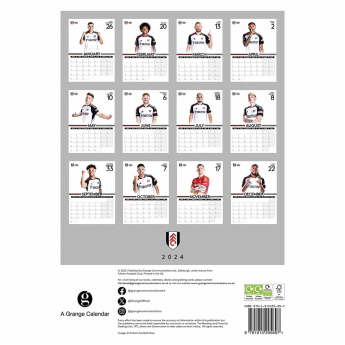 Fulham kalendar 2024