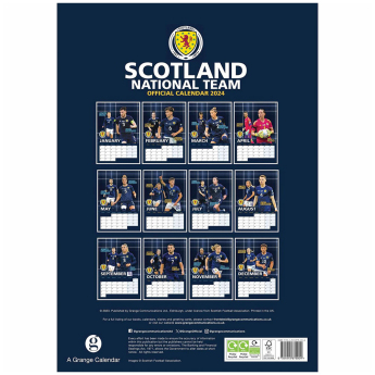 Nogometne reprezentacije kalendar Scottish 2024