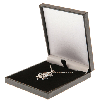 FC Rangers ogrlica s privjeskom Scroll Crest Stainless Steel Pendant & Chain