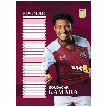 Aston Villa kalendar 2024
