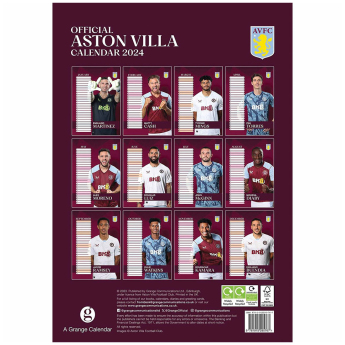 Aston Villa kalendar 2024