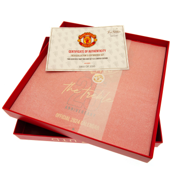 Manchester United poklon kutija Calendar & Diary Musical Gift Box 2024