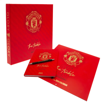 Manchester United poklon kutija Calendar & Diary Musical Gift Box 2024