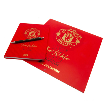 Manchester United poklon kutija Calendar & Diary Musical Gift Box 2024