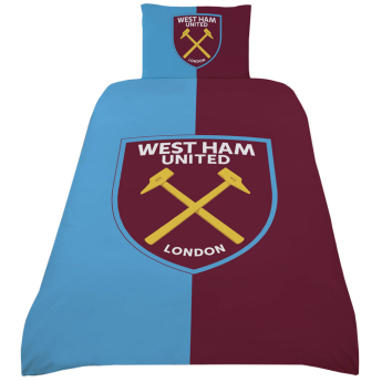 West Ham United posteljina za jedan krevet Single Duvet Set CS