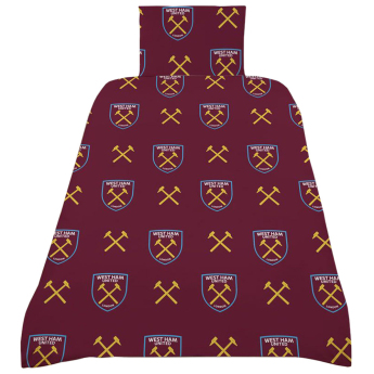 West Ham United posteljina za jedan krevet Single Duvet Set CS