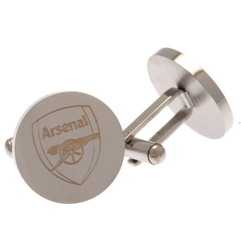 FC Arsenal manšete Stainless Steel Round Cufflinks