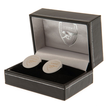 FC Arsenal manšete Stainless Steel Round Cufflinks